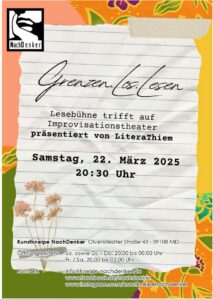 Flyer Landesliteraturtage LiteraThiem Nachdenker